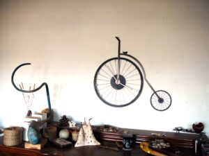 Velociped maro decor