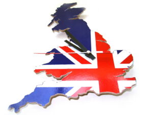 Good girls go to Heaven, bad girls go to England marea britanie ceas perete