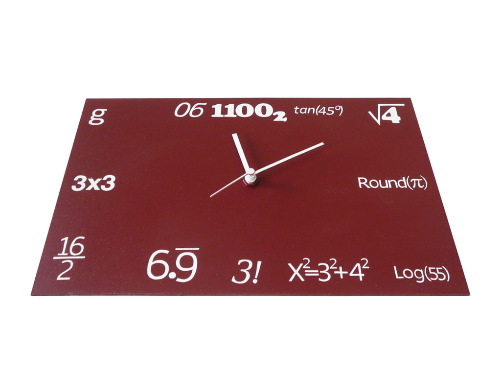 مصرف الأول الوقاية  Geek Clock. Timpul este matematică – Be Clockwise