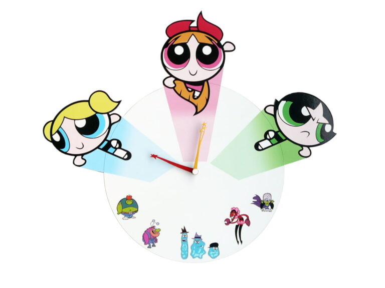 powerpuff girls apropiere ceas perete