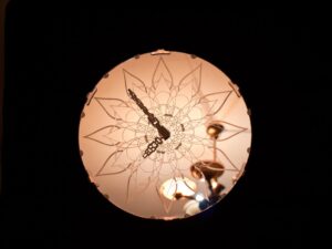 ceas oglinda led-uri off