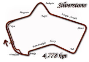Silverstone Formula 1, ceas de perete Silverstone în 1987