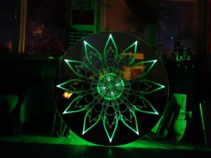 oglinda 1 metru luminata