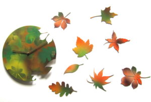 Ceas de perete Toamna carpe diem