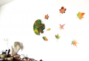 Ceas de perete Toamna carpe diem toamna