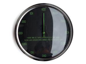 Ceasul binar, ceas de perete Cadou IT ceas