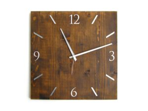 ceas modern lemn