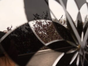 Mandale în oglindă, ceas de perete reflexie oglinzi