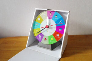 Agora, ceas de masă Ceas sticla in cutie