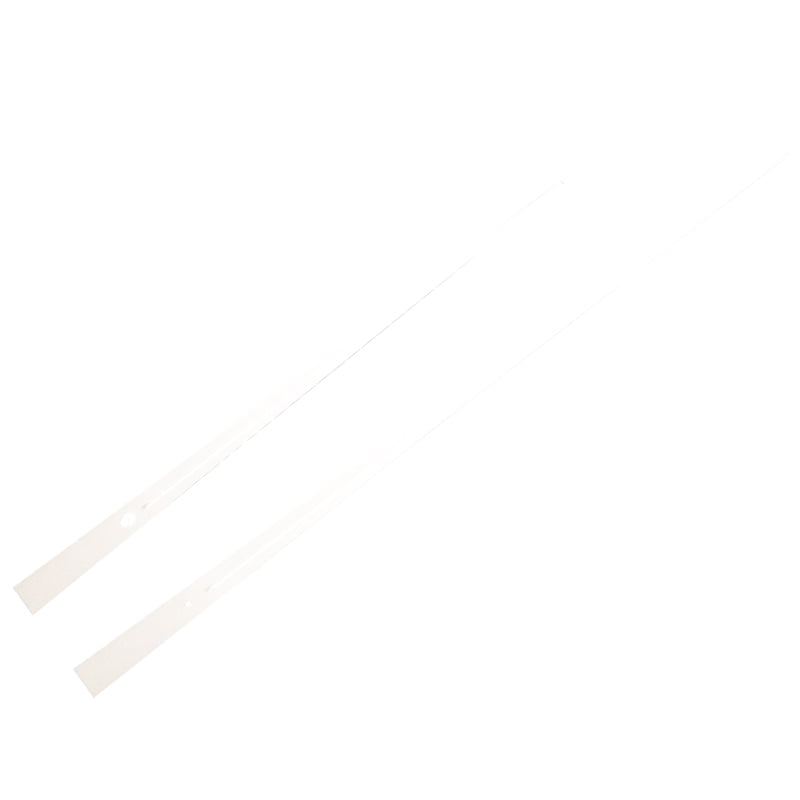 Set indicatoare lungi, albe, oră și minute 450 mm Limbi ceas lungi ceasuri dimensiuni mari