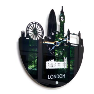 Ceas perete Londra led-uri senzor de prezenta