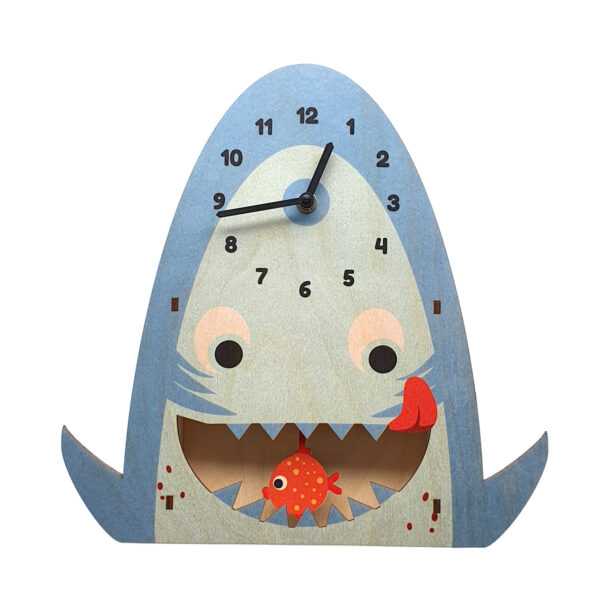 Sharky ceas pendulă pentru camera copii