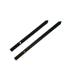 Set indicatoare negre ora si minute 16 cm lungime minutar si 12 cm orar